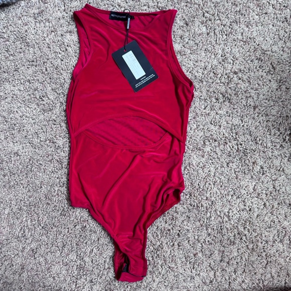 (8) XS top shirt bodysuit tank jacket SHEIN fp movement mudd PrettyLittleThing - Picture 8 of 9